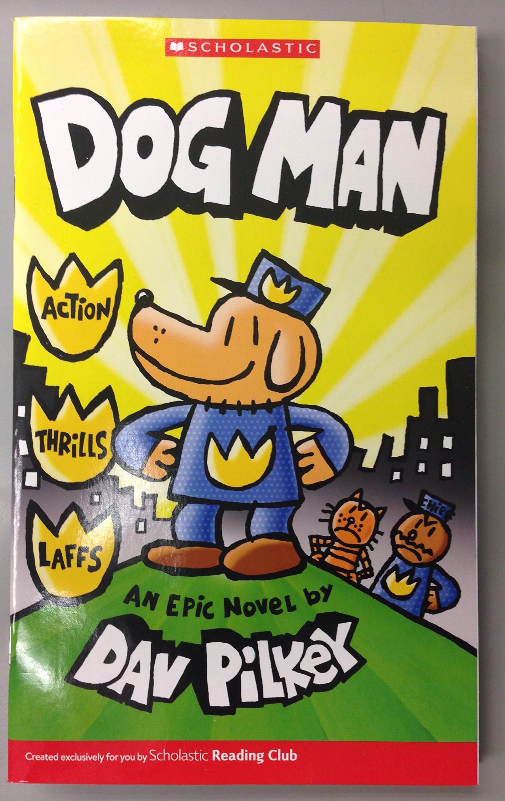 Amazon.co.jp: DogMan:An Epic Novel (Scholastic Reading Club) : 本